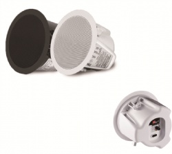 2-in-1 coaxial tweeter ceiling speaker