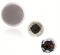 Constant resistance coaxial ceiling speaker